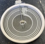 WB30T10155 Burner Electric Heating Element Silver Cooktop Appliance. Fixed Price $20.00.