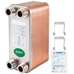 Vevor Heat Exchanger Brazed Plate 40 For. Fixed Price $55.99.
